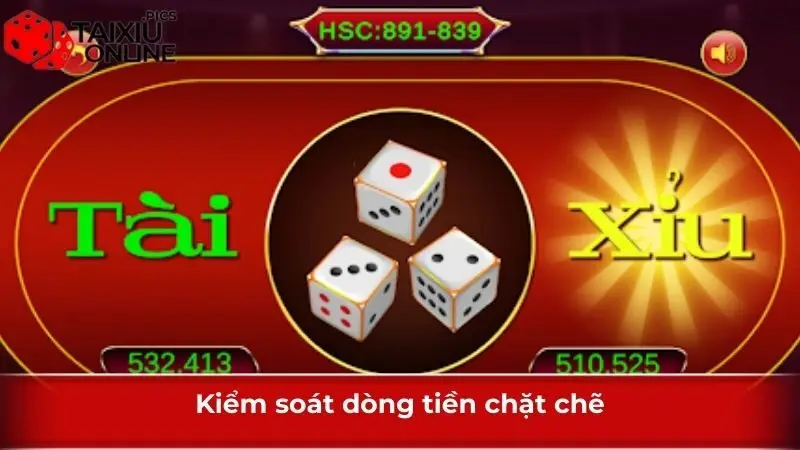 Kiểm soát dòng tiền chặt chẽ
